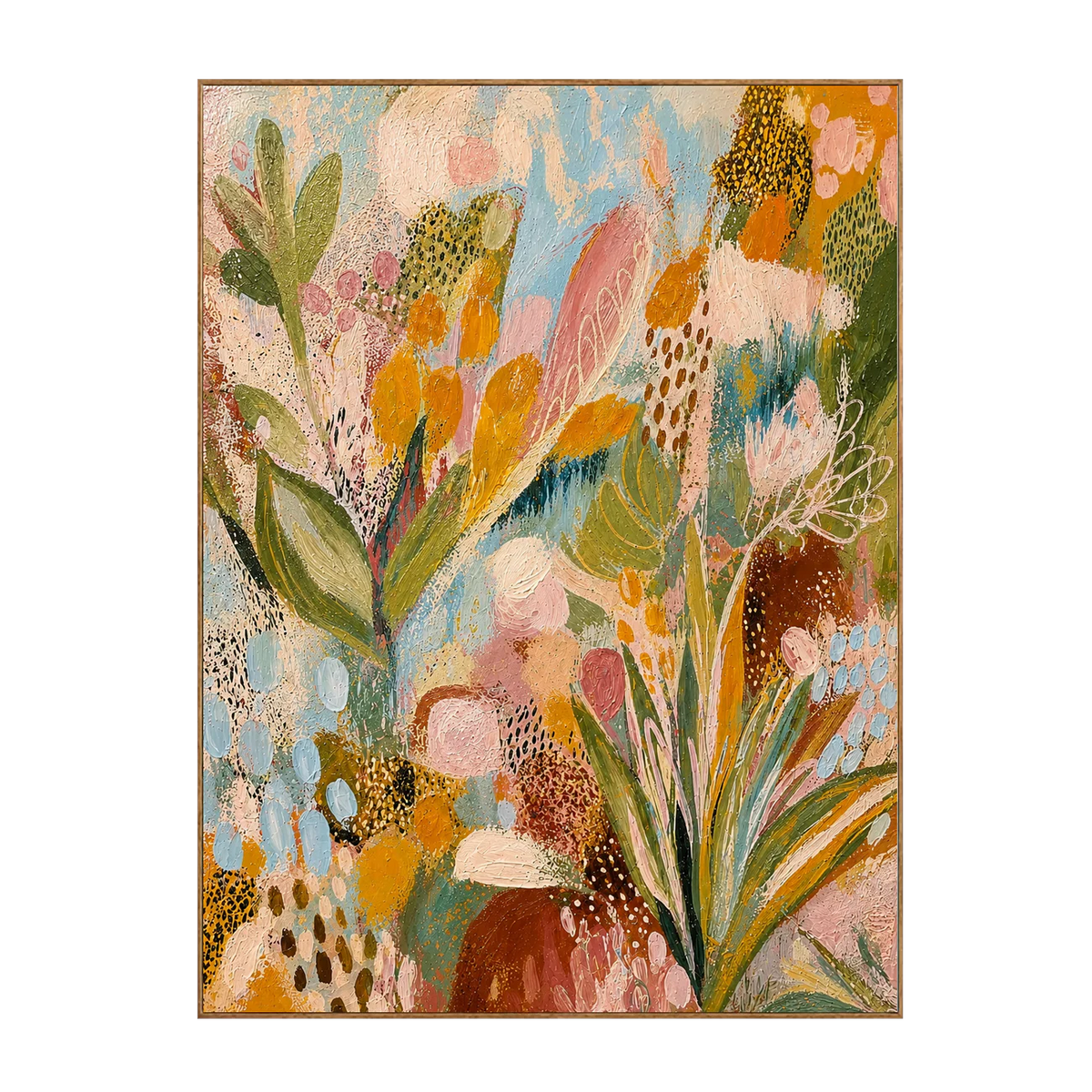 Garden Rhythm Floral Wall Art