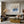 Gilded Blue Cascade Textured Wall Art styled interior scene 5 | OILDECO
