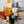 Original artwork view of Amber Grid Abstract Wall Art | Oildeco