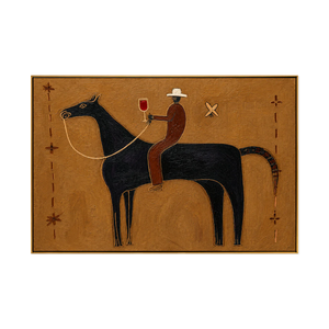 Western Toast Horse Wall Art | OILDECO