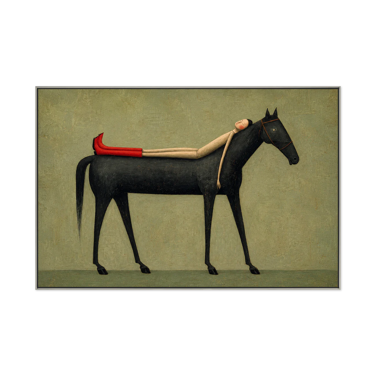 Sage Repose Horse Wall Art