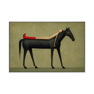 Sage Repose Horse Wall Art | OILDECO
