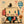 Patchwork Robot Folk Wall Art artwork view | OILDECO