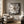 Ivory Bloom Floral Wall Art styled in a contemporary entryway | Oildeco