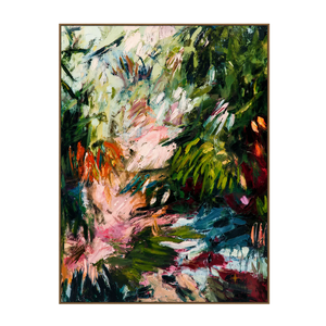 Wild Garden Reverie Textured Wall Art | OILDECO
