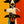 Colorblock Dog Trio Wall Art artwork view | OILDECO