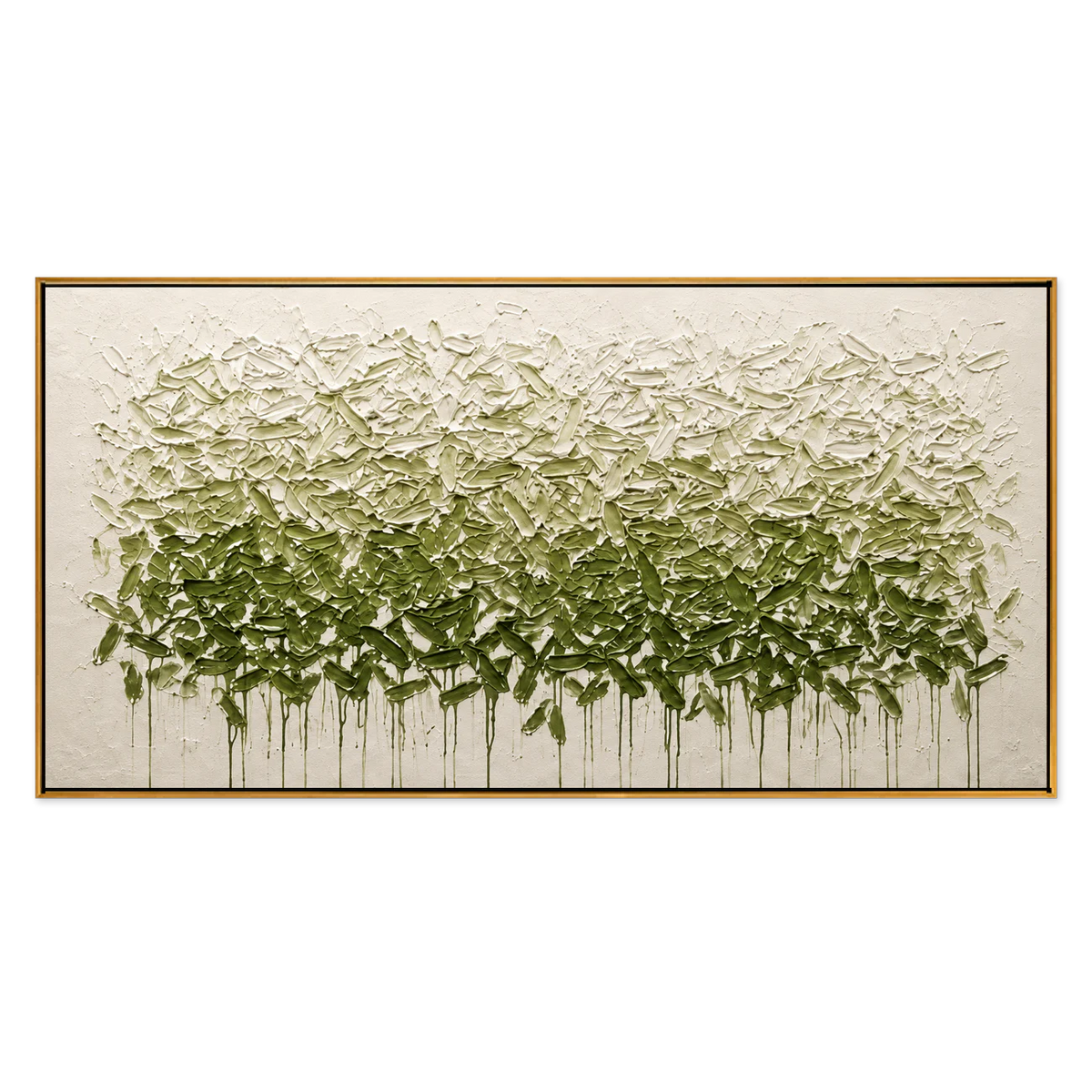 Olive Canopy Textured Wall Art