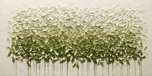Olive Canopy Textured Wall Art artwork view | OILDECO