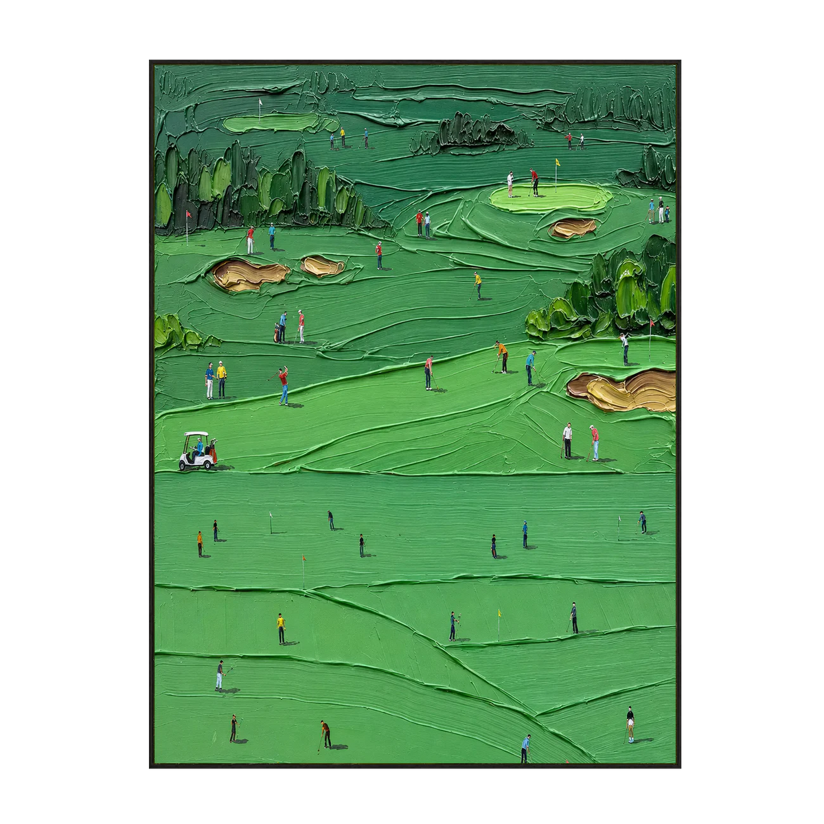 Emerald Fairways Golf Wall Art