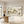 Ivory Magnolia Branch Textured Wall Art styled interior scene 4 | OILDECO