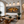 Golden Olive Tree Panoramic Wall Art styled interior scene 2 | OILDECO