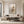 Quiet Cross Abstract Wall Art displayed above a sofa in a neutral interior | Oildeco