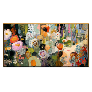 Garden Tapestry Panoramic Wall Art | OILDECO