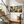 Garden Tapestry Panoramic Wall Art styled interior scene 1 | OILDECO