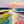Pastel Coastline Textured Wall Art artwork view | OILDECO