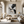 Monochrome Petal Flow Textured Wall Art styled interior scene 3 | OILDECO