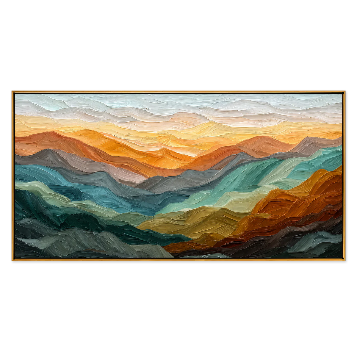 Golden Ridges Panoramic Wall Art