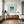 Poolside Pause Textured Wall Art styled interior scene 4 | OILDECO