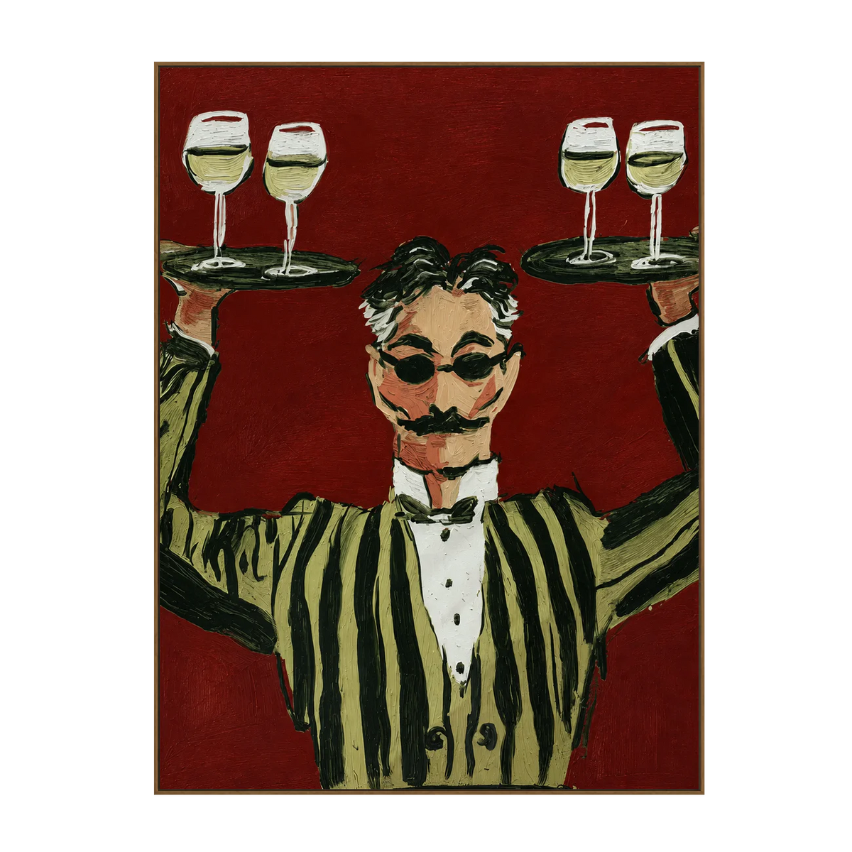 The Grand Toast Waiter Wall Art