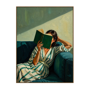 Quiet Chapter Figure Wall Art | OILDECO