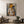 Golden Hat Figure Wall Art styled interior scene 6 | OILDECO