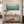 Turquoise Meadow Floral Wall Art styled in a contemporary entryway | Oildeco