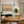 Sunlit Ivory Rooftops Wall Art styled interior scene 3 | OILDECO