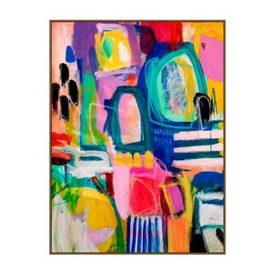 Playful Arches Abstract Wall Art | OILDECO