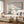 Seafoam Flow Textured Wall Art styled in a modern living room | Oildeco