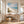 Shoreline Breeze Coastal Wall Art styled in a contemporary entryway | Oildeco