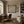 Weathered Plaster Textured Wall Art shown in a quiet home office | Oildeco