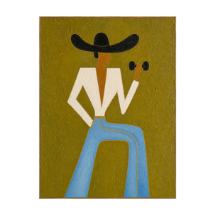 Cowgirl Strength Figurative Wall Art | OILDECO