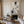 Coastal Blue White Abstract Textured Wall Art styled interior scene 3 | OILDECO