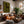 Olive Rider on Black Horse Wall Art styled interior scene 5 | OILDECO