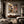 Crowned Hearts Graffiti Wall Art displayed above a sofa in a neutral interior | Oildeco