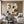 Quiet Grid Neutral Geometric Wall Art styled interior scene 2 | OILDECO