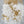 Golden Blossom White Textured Wall Art artwork view | OILDECO