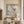 Golden Blossom White Textured Wall Art styled interior scene 5 | OILDECO