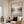 Luminous Gold Horizon and Misty Mountains Wall Art styled interior scene 1 | OILDECO