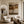 Earthbound Layers Neutral Geometric Wall Art styled interior scene 2 | OILDECO