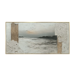 Quiet Passage Panoramic Coastal Wall Art | OILDECO