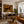 Ochre Trail Rider Folk Wall Art styled interior scene 3 | OILDECO