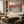 Bloom Cascade Floral Wall Art shown in a quiet home office | Oildeco