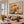 Amber Poppies Textured Floral Wall Art styled interior scene 1 | OILDECO