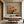 Amber Poppies Textured Floral Wall Art styled interior scene 3 | OILDECO