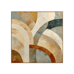 Arcadia Layers Geometric Wall Art | OILDECO