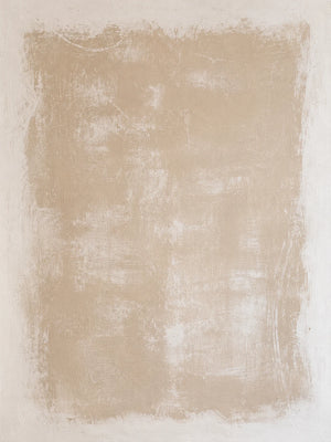 Soft Field Beige Minimalist Wall Art artwork view | OILDECO