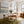 Misty Shoreline Blue Abstract Wall Art styled interior scene 4 | OILDECO