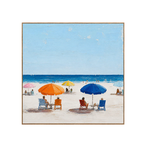 Summer Shore Beach Wall Art | OILDECO