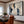 Navy Fragments Textured Abstract Wall Art styled interior scene 2 | OILDECO